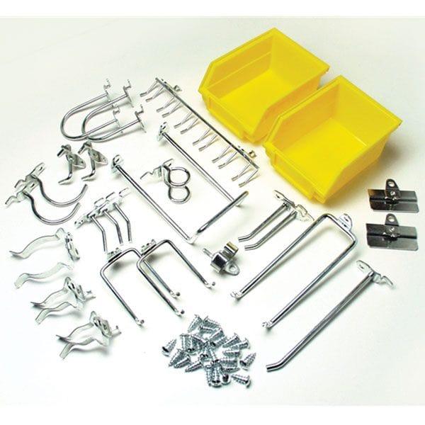 Locking Pegboard Hook Kit